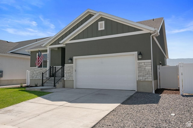 3492 N Delta St, Eagle Mountain, UT 84005 - craftsman inspired home featuring a garage