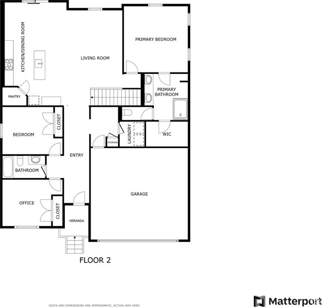 3492 N Delta St, Eagle Mountain, UT 84005 - floor plan