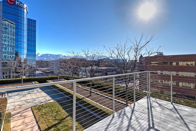 268 S State St E Unit 418, Salt Lake City, UT 84111 - exterior space featuring a mountain view