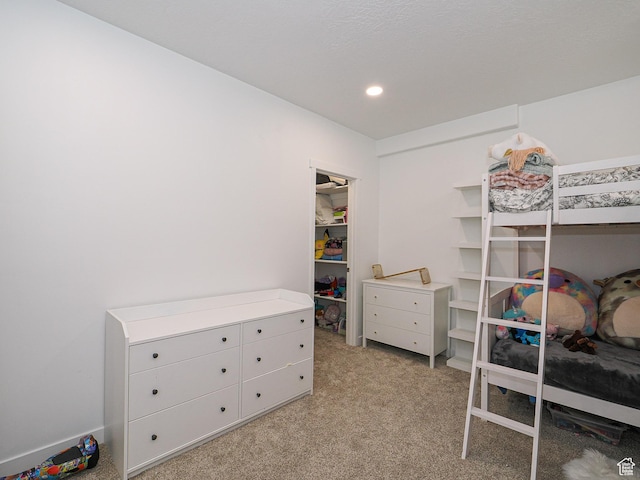 1766 E Johnstown Rd N Unit 710, Eagle Mountain, UT 84005 - bedroom featuring recessed lighting and light carpet