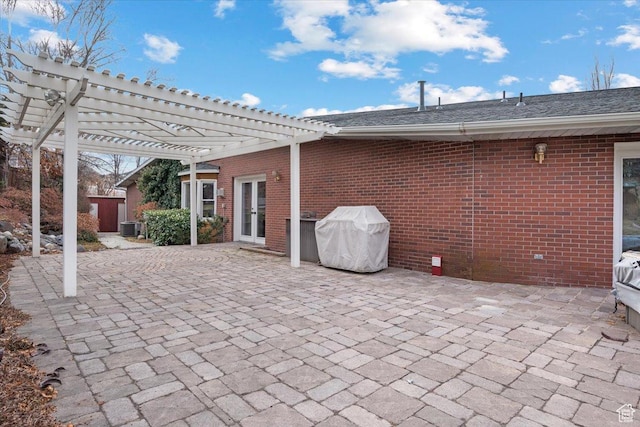 1790 N 120 E, Orem, UT 84057 - view of patio / terrace featuring area for grilling, central AC, and a pergola