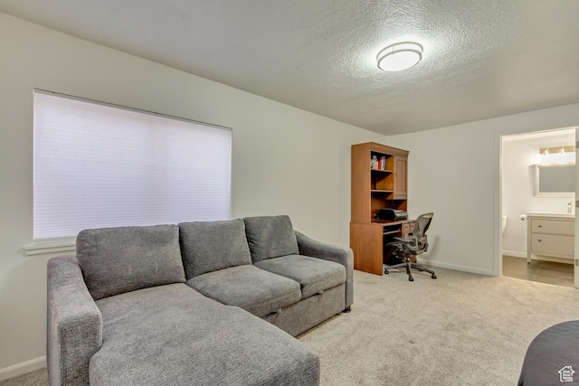 499 N 200 W Unit 19, Bountiful, UT 84010 - carpeted living room with a textured ceiling