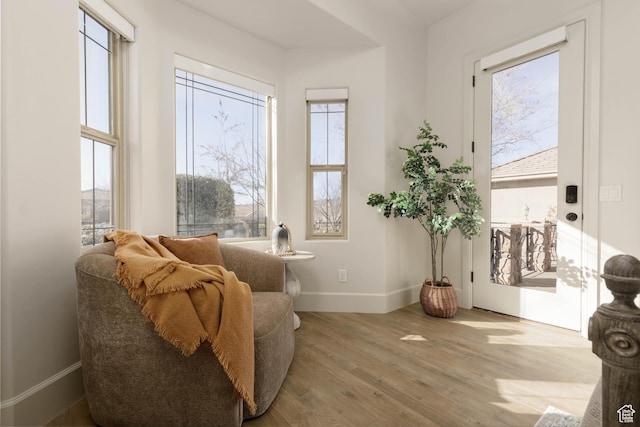 1783 N Firerock Cir, Washington, UT 84780 - sitting room featuring light hardwood / wood-style floors and plenty of natural light