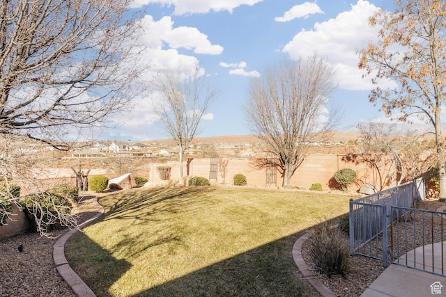 1783 N Firerock Cir, Washington, UT 84780 - view of yard with a mountain view