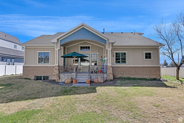 315 S Bear Lake Blvd, Garden City, UT 84028 - rear view of property featuring a porch, board and batten siding, and roof with shingles