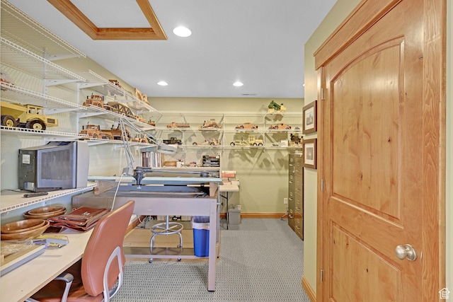 315 S Bear Lake Blvd, Garden City, UT 84028 - office with carpet and recessed lighting