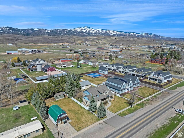 315 S Bear Lake Blvd, Garden City, UT 84028 - aerial view of residential area with a mountain backdrop