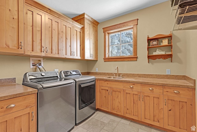 315 S Bear Lake Blvd, Garden City, UT 84028 - laundry area featuring separate washer and dryer and cabinet space