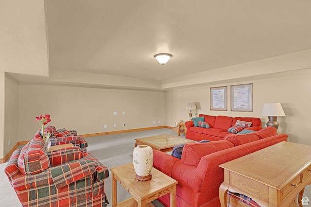 315 S Bear Lake Blvd, Garden City, UT 84028 - carpeted living area featuring baseboards