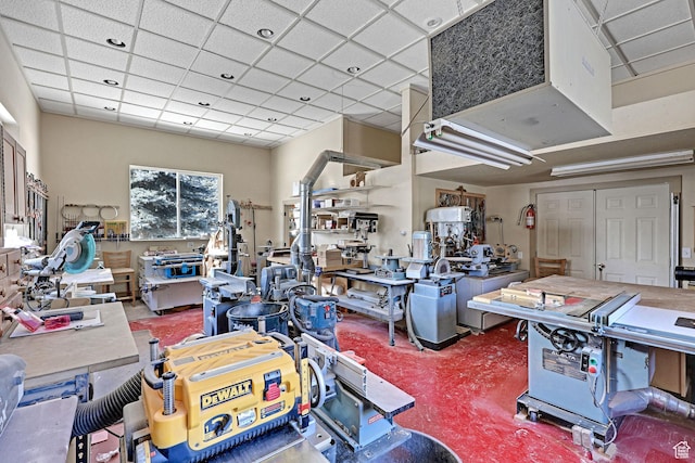 315 S Bear Lake Blvd, Garden City, UT 84028 - garage with a workshop area