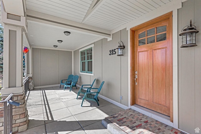 315 S Bear Lake Blvd, Garden City, UT 84028 - view of exterior entry featuring covered porch