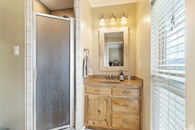 712 S 6150 W, Ogden, UT 84404 - bathroom featuring a shower with door and vanity