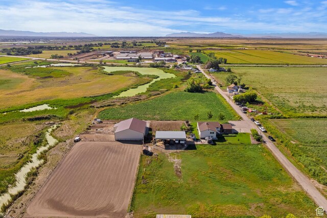 712 S 6150 W, Ogden, UT 84404 - drone / aerial view with a mountain view and a rural view