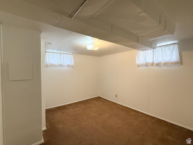 5840 S 2625 W, Roy, UT 84067 - below grade area with baseboards and carpet floors