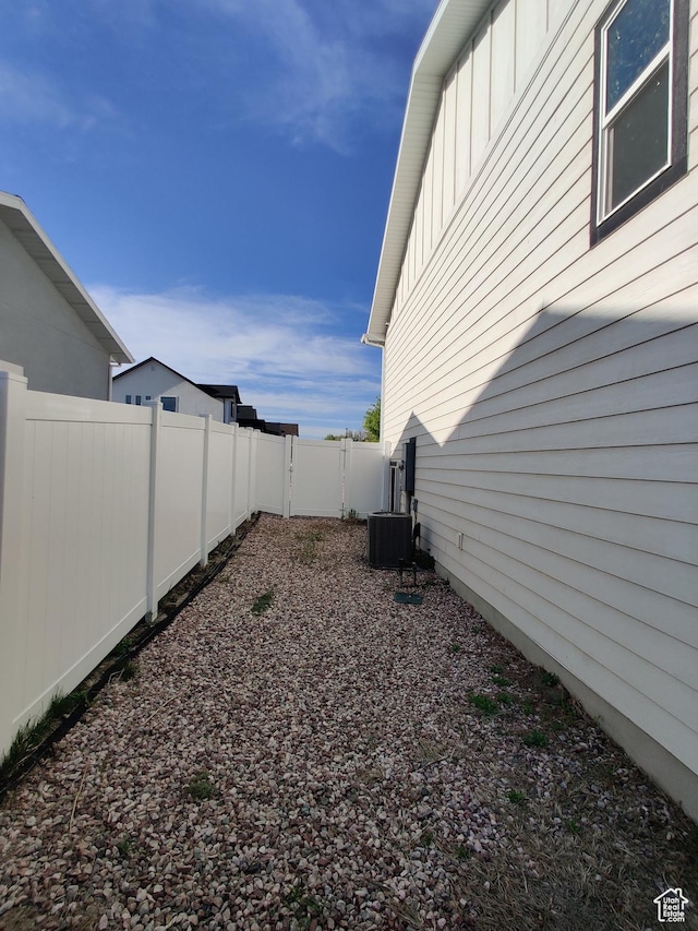 3 W 825 S, Willard, UT 84340 - fenced backyard with cooling unit