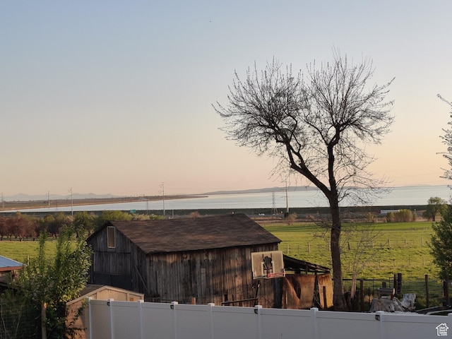 3 W 825 S, Willard, UT 84340 - view of yard featuring an outdoor structure and a barn