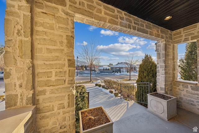 2905 E Denmark Dr, Cottonwood Heights, UT 84121 - view of patio with a porch