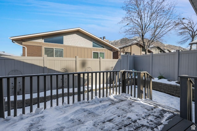 3655 E Oak Rim Way, Millcreek, UT 84109 - view of snow covered deck