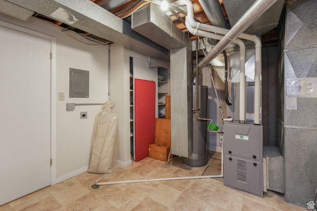 3655 E Oak Rim Way, Millcreek, UT 84109 - utilities with gas water heater and electric panel