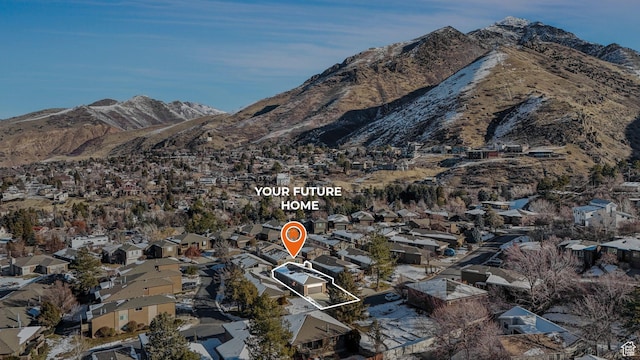 3655 E Oak Rim Way, Millcreek, UT 84109 - property view of mountains