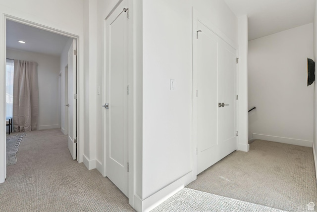 1618 S Main St Unit 2, Salt Lake City, UT 84115 - hallway featuring light carpet