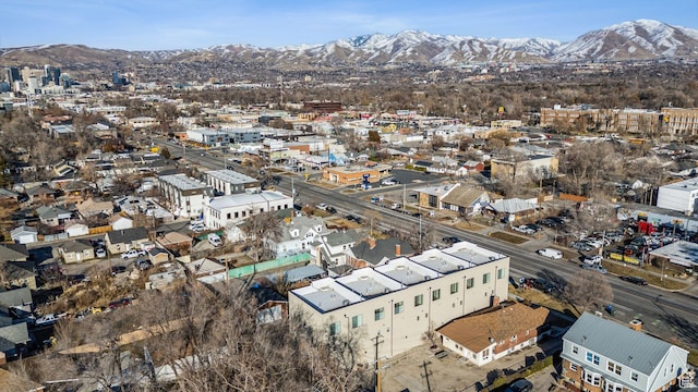 1618 S Main St Unit 2, Salt Lake City, UT 84115 - birds eye view of property featuring a mountain view