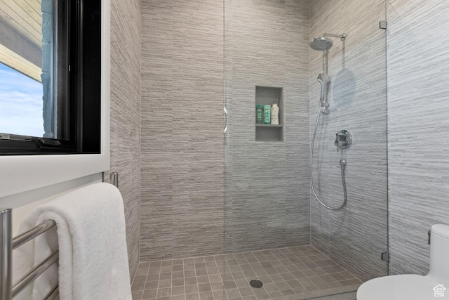 2066 E Oquirrh Mountain Cir, Heber City, UT 84032 - bathroom featuring toilet and a stall shower