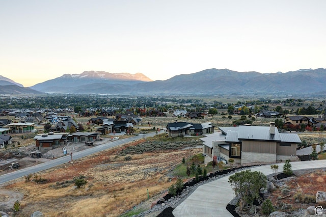 2066 E Oquirrh Mountain Cir, Heber City, UT 84032 - mountain view featuring a residential view