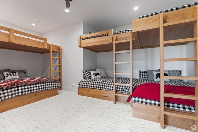 2066 E Oquirrh Mountain Cir, Heber City, UT 84032 - bedroom featuring recessed lighting and baseboards