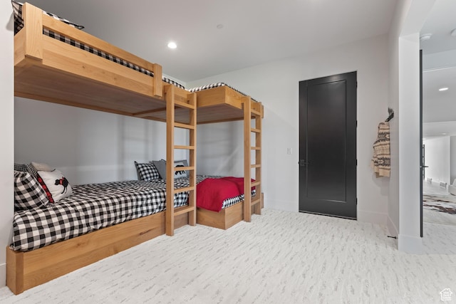 2066 E Oquirrh Mountain Cir, Heber City, UT 84032 - bedroom featuring recessed lighting and baseboards