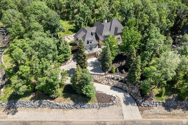 1190 S Eaglenest Dr, Woodland Hills, UT 84653 - view from above of property