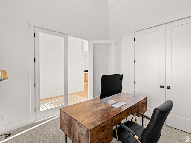 9749 N Hibiscus Ln, Eagle Mountain, UT 84005 - office area with carpet flooring