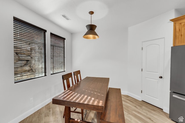 235 W Golden Eagle Cir, St George, UT 84770 - dining space with light wood-type flooring