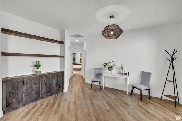 235 W Golden Eagle Cir, St George, UT 84770 - living area with light hardwood / wood-style floors