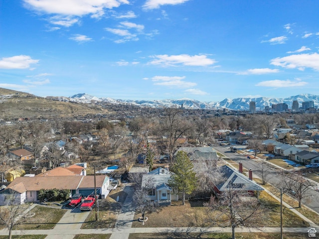 448 N 900 W, Salt Lake City, UT 84116 - aerial view with a residential view and a mountain view