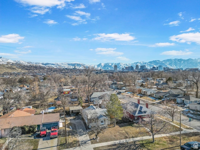 448 N 900 W, Salt Lake City, UT 84116 - aerial view with a residential view and a mountain view