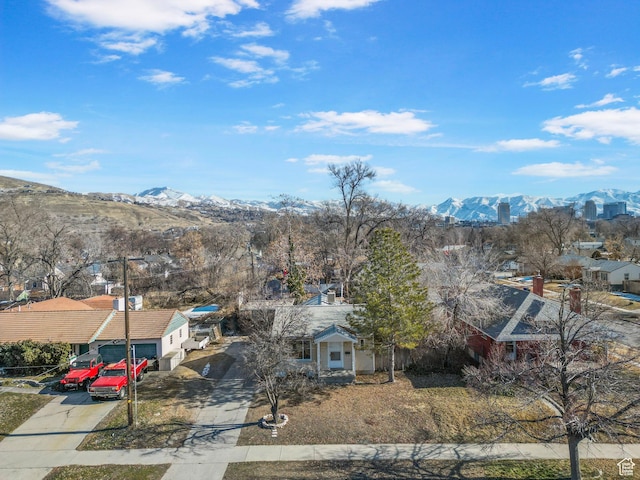 448 N 900 W, Salt Lake City, UT 84116 - drone / aerial view with a mountain view