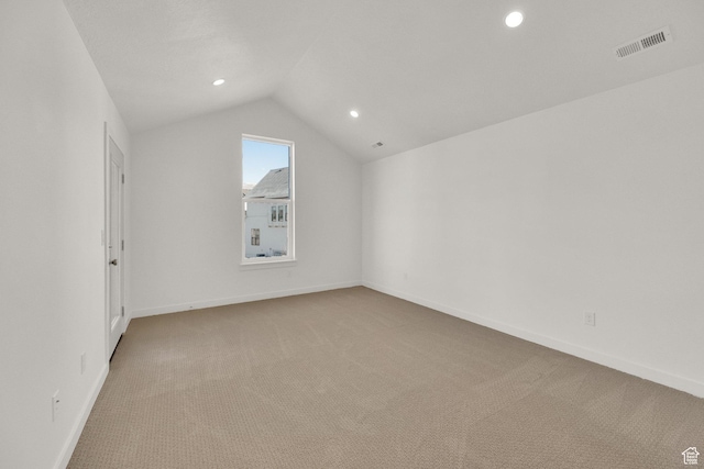 103 E 1760 N, Heber City, UT 84032 - bonus room featuring vaulted ceiling and carpet