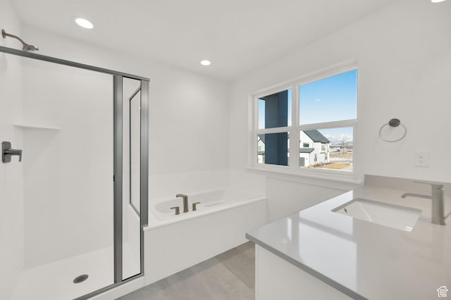 103 E 1760 N, Heber City, UT 84032 - bathroom with independent shower and bath and vanity
