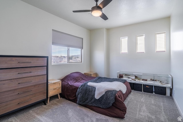 205 E Gold Bullion Way, Washington, UT 84780 - carpeted bedroom with ceiling fan