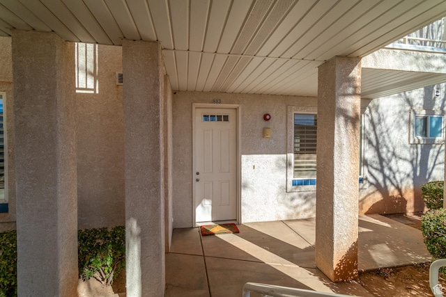 view of entrance to property