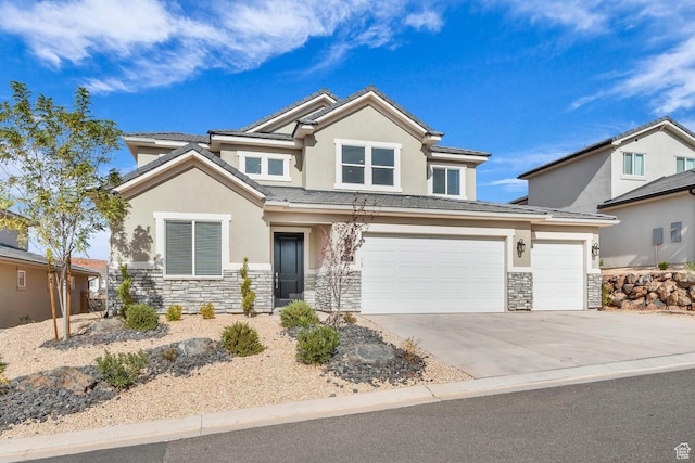 1439 N Arena Roja Dr, Washington, UT 84780 - view of front of property featuring a garage