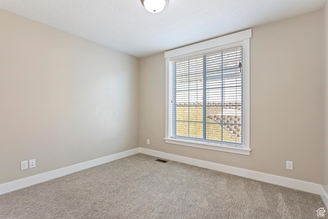 1407 N Mountain Rd, Ogden, UT 84404 - carpeted empty room with plenty of natural light and a textured ceiling