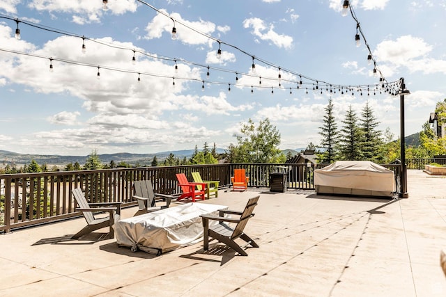 2669 Canyons Resort Dr Unit 101, Park City, UT 84098 - view of patio featuring a mountain view