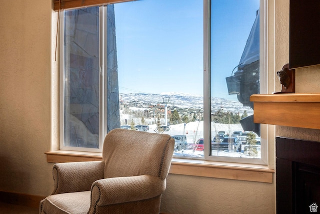 2669 Canyons Resort Dr Unit 101, Park City, UT 84098 - sitting room with a fireplace