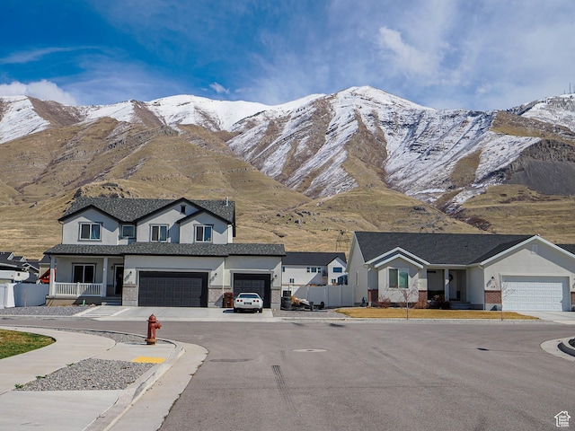 view of mountain feature