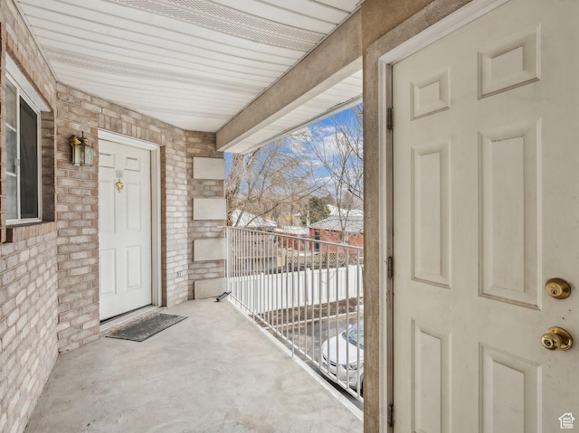 view of property entrance
