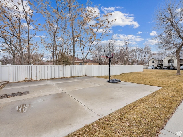 3859 S Mitchell Cv E Unit 203, South Salt Lake, UT 84115 - view of patio / terrace with basketball hoop