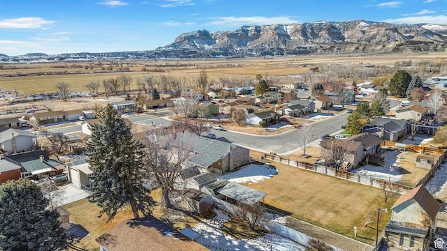 440 W Cottonwood Ln, Ferron, UT 84523 - bird's eye view featuring a mountain view