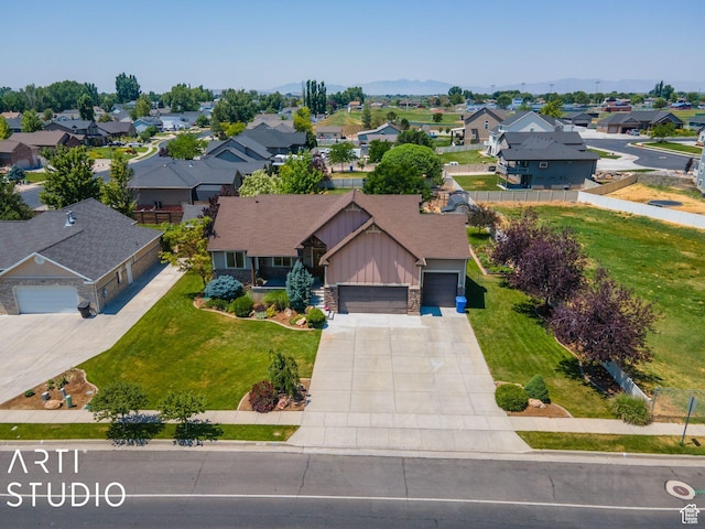 1679 N 4400 W, Plain City, UT 84404 - bird's eye view featuring a mountain view